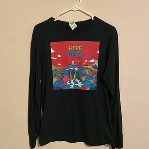Hope World Long Sleeved Black Shirt